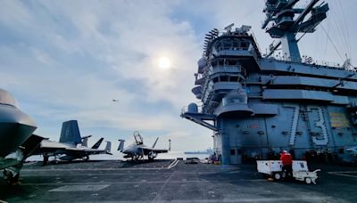 El portaaviones nuclear USS George Washington realizó ejercicios en el Mar Argentino: “El alineamiento de los dos países es muy importante”