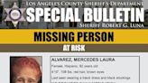 Los Angeles County Sheriff Seeks Public’s Help Locating At-Risk Missing 92-Year-Old Mercedes Laura Alvarez, ...