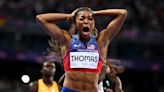 Paris Olympics: Gabby Thomas cruises with ease to victory in 200