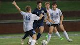 PREP BOYS SOCCER: Jenkins' goal sets up probable playoff for Falcons, Blue Devils in Mountain 7 District