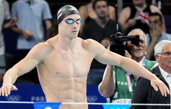 Ryan Murphy's Wife Surprises Him With Gender Reveal After Olympic Swimming Medal