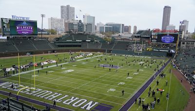 Cubs announce reconfigured field for Northwestern game at Wrigley to avoid last year's strange design