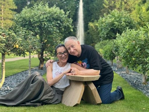 Michelle Yeoh celebrates first wedding anniversary with husband Jean Todt