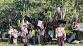 Tallahassee Students for a Democratic Society protest Israel-Hamas war on FSU’s campus