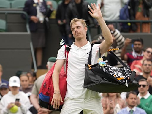 Shapovalov falls in five-set third-round match to Shelton at Wimbledon