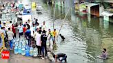 No rain, but no respite from flooding in Surat | Surat News - Times of India