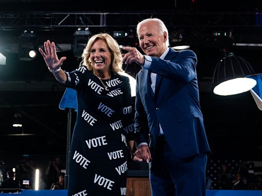 Jill Biden’s Dress Makes a Post-Debate Statement