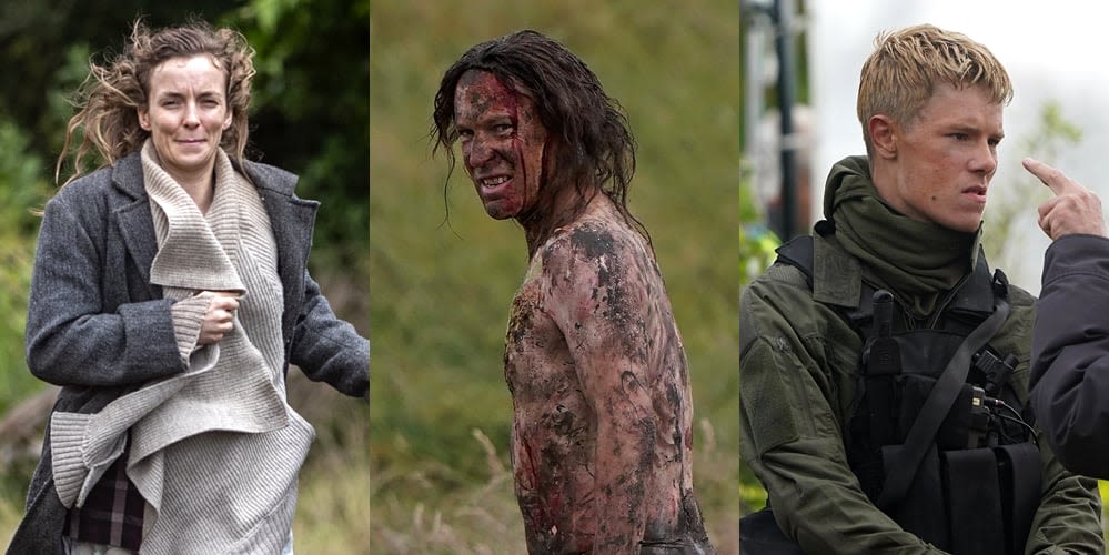 Jodie Comer Spotted Running Away from Zombies in ’28 Years Later’ Set Photos with Edvin Ryding