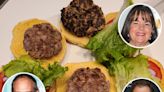 I made burgers using recipes from Ina Garten, Bobby Flay, and Alton Brown, and the best used butter