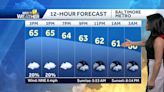 Cloudy and cool for Wednesday, rain expected for Preakness