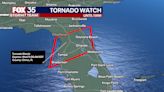 Orlando weather live updates: Tornado watch for Central Florida amid severe thunderstorm threat