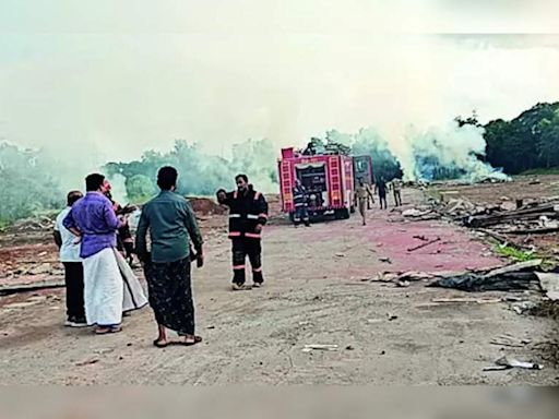 Municipality serves notice to FACT for unscientific burning of film set waste | Kochi News - Times of India