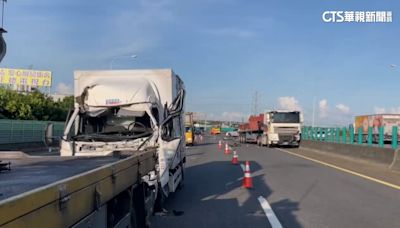 上班遲到了！ 國1彰化5車追撞 嚴重回堵8公里
