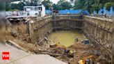 Skeletal remains recovered from trench in Chennai's Velachery | Chennai News - Times of India