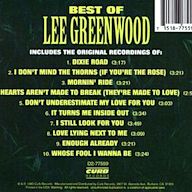 Best of Lee Greenwood [Curb]