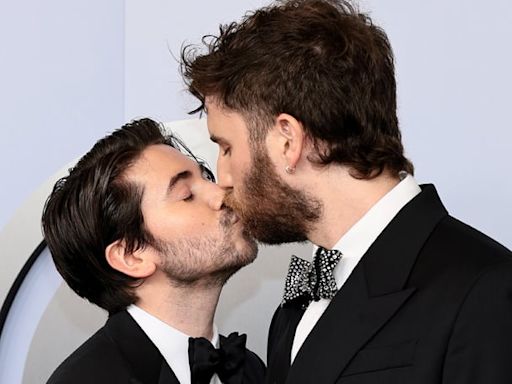 Ben Platt Kisses Fiance Noah Galvin on Tony Awards 2024 Red Carpet After Wrapping Broadway Residency