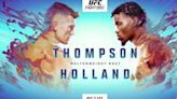 Wonderboy Thompson y Kevin Holland chocan por mantenerse relevantes en la UFC de este sábado en Orlando