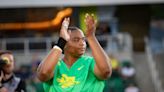 Oregon's Jaida Ross makes history with her shot put win at the NCAA Outdoor Championships