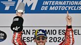 MotoGP: Bagnaia s'impose en Espagne devant Marc Marquez, le leader Martin au tapis