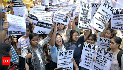 NEET fiasco: High cut-off threatens MBBS aspirants in Telangana | Hyderabad News - Times of India