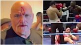 Footage of John Fury getting brutally knocked out re-emerges after Team Usyk headbutt drama