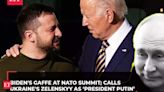 Biden gaffes: When Joe calls President Zelenskyy as ‘President Putin’ at NATO summit