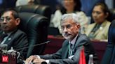 Sea lines of communication passing through South China Sea critical for peace in Indo-Pacific region: Jaishankar - The Economic Times