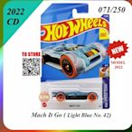 ^·^飛行屋(全新品)Hot Wheels 風火輪小汽車 合金車//MACH IT GO軌道車(71/250)