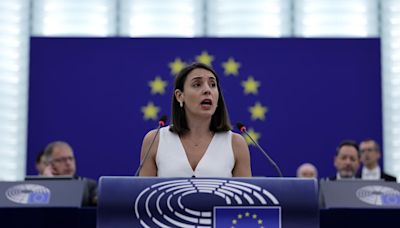 Irene Montero, en su estreno en la Eurocámara: "A la extrema derecha se le gana por la izquierda"