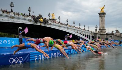 El triatlón conquistó el Sena, y Francia dos medallas más