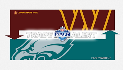 Commanders trade No. 40 overall pick to the Eagles