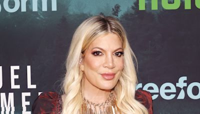 Tori Spelling Recalls Trying to Bleach Her ‘Landing Strip’ During ‘90210’ Days and It Turned Purple