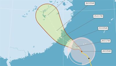 凱米「開眼」直逼強颱！暴風圈提早觸地 降雨集中2天「成災風險高」