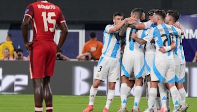 Video: el primer gol de Messi en la Copa América tras chequeo del VAR