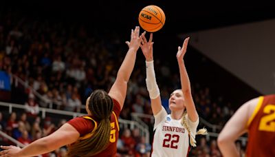 Stanford’s Cameron Brink at home in Sweet 16 in Portland