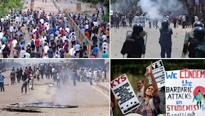 Bangladesh Quota Protest: PM Hasina Imposes Nationwide Curfew; 245 Indians Cross Over Border To Meghalaya | Top Developments