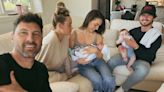 Jenna Johnson, Val Chmerkovskiy's Baby Meets Peta Murgatroyd, Maks Chmerkovskiy's Son in Sweet Photos