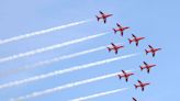 Red Arrows give update on Surrey flypast amid downpours