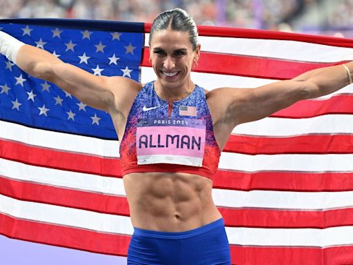 USA's Allman wins her 2nd women's discus gold