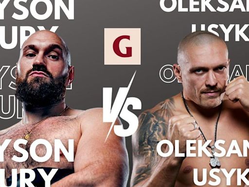 A qué hora es la pelea Tyson Fury vs. Oleksandr Usyk este sábado por boxeo mundial
