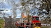 Firefighters respond to church fire in Chevy Chase