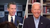 Newsom elogia al presidente Biden como líder “extraordinario”: así reaccionan en California