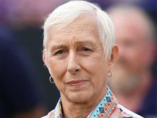 Martina Navratilova claims LGBT community 'jettisoned' her