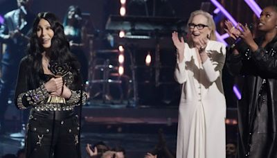 Cher and Meryl Streep are stylish BFFs at the iHeartRadio Music Awards