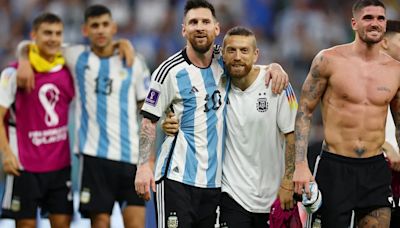La publicación del Papu Gómez tras la consagración de la selección argentina en la Copa América