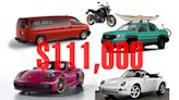 Here's $111,000. Buy whichever (and how many) cars you want