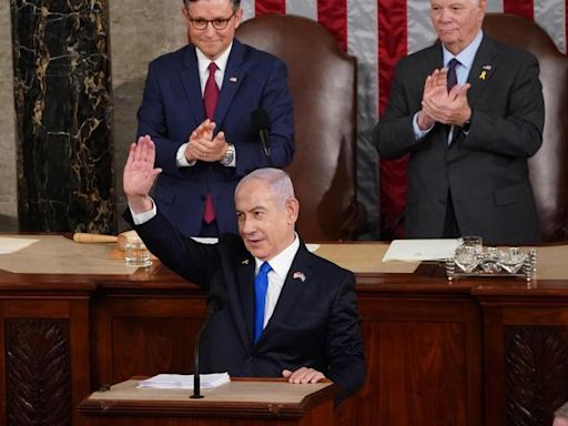 Netanyahu pide en el Capitolio que EEUU e Israel estén unidos para “ganar”