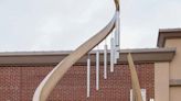 ‘A vessel for quiet reflection’: Allen mall erects mass shooting memorial sculpture