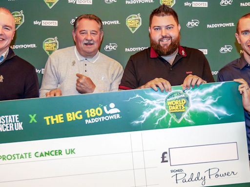 Dennis Priestley proud of PDC and Prostate Cancer UK partnership ahead of World Darts Championship