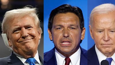 Ron DeSantis is kissing the Trump ring again, saying the US needs a strong commander, not 4 more years of a 'Weekend at Bernie's' presidency